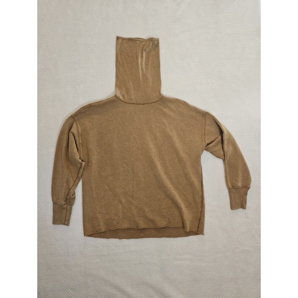 Aerie Camel Turtleneck Pullover XS Preowned